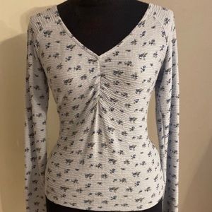 Hollister Stretchy Floral Longsleeve